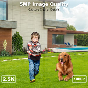 5MP AI Human Detection Dual-Use-Überwachungs kamera (Out/Indoor) mit Zwei-Wege-Audio, drahtlosem Akku und PIR-Bewegungs alarm - Product Image 4