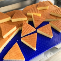 Cortadora de Pastel Ultrasónica Triangular con Forma de Diamante para Cortar Pastel Napoleón, Máquina Rebanadora para Fábrica de Panadería