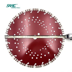 Lâmina de Serra Diamante Arix de 400mm 16 polegadas Soldada a Laser para Concreto Curado, Corte Rápido em Piso, Serra Manual - Product Image 2