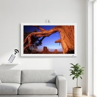 Marco de Fotos Digital con Pantalla IPS Full HD de 21.5 Pulgadas y 1080P, Reproductor de Publicidad con Soporte para MP4/MP3, ABS