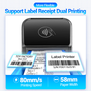 Đầu Đọc Thẻ NFC 10 Nhân 5.5 GHz 3 + 32G 2.3 Inch Mua Sắm Trực Tuyến Máy Tính Bảng Nhà Hàng Máy Pos Máy Nhận Nhãn Máy In Kép Pos - Product Image 3