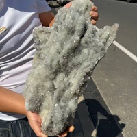 Spécimen de Calcite Naturelle, Grappe de Cristaux Minéraux Bruts, Pierre Brute de Haute Qualité, Feng Shui pour la Décoration Intérieure, Collection de Guérison