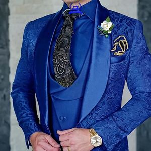 Abiti da Sposo all'Ingrosso, Design Italiano, <span class=keywords><strong>Smoking</strong></span> <span class=keywords><strong>Nero</strong></span> su Misura, Completo a 3 Pezzi per <span class=keywords><strong>Uomo</strong></span> - Product Image 3