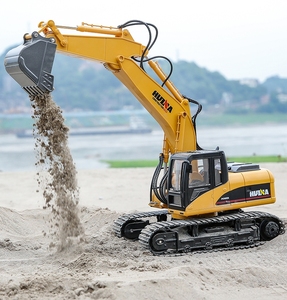 Huina 1350/14 Escavatore <span class=keywords><strong>Telecomandato</strong></span> a Quindici Canali in Lega, Giocattolo - Product Image 2