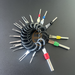 66pcs DIY Car Pin vắt công cụ thiết lập 38/36/28/18/11/8/3pcs thép thiết bị đầu cuối loại bỏ công cụ <span class=keywords><strong>Kit</strong></span> OEM phát hành thiết bị đầu cuối điện - Product Image 4