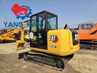Excavadora de cadenas Caterpillar CAT 305.5E usada, casi nueva, procedente de Japón. Excavadora de cadenas Caterpillar CAT 305.5 de segunda mano en stock.