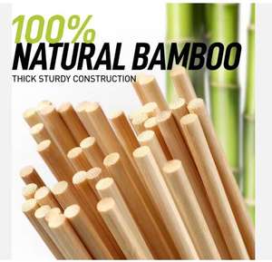 Brochettes en bambou biodégradables jetables de haute qualité, écologiques, résistantes à <span class=keywords><strong>la</strong></span> chaleur, 30 cm, pour barbecue au charbon de bois en plein air - Product Image 1