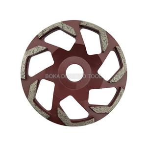 Bon <span class=keywords><strong>prix</strong></span> 4 pouces pierre à aiguiser coin en béton diamant meule outils abrasifs - Product Image 6