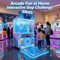 Machine de jeu d'arcade à détection corporelle et pas de pied, à monnayeur, jeu de compétences pour gagner des cadeaux, pour lieux de divertissement intérieurs