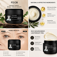 Crème de jour pour le visage FDOB, naturelle, végétarienne, 100% pure vitamine E, à base de plantes, biologique, anti-âge, éclaircissante, anti-rides, pour hommes, tous types de peau