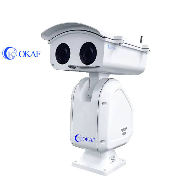 Long Range PTZ IP Camera IP67 Outdoor CCTV Security Automatic Stabilization PTZ Thermal Imaging Camera