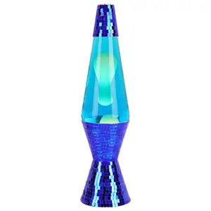 Factory Supply Glass Wax Lamp Bottle Aluminum Base Night Light Clear Liquid Mini Rocket Table Light Giant Lava Lamp