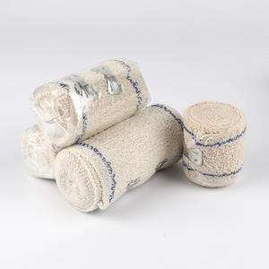 Oem Verwelkomde Crêpe Elastische Bandage Natuurlijke Kleur 80% Katoen + 20% Spandex Goedkope Prijs - Product Image 3