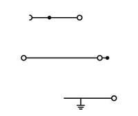 Bornier d'installation multi-niveaux WAGO 2003-7641 gris 2,5 mm NT/L/PE, connecteurs à encliquetage CAGEs CLAMPs, accessoires 250V 24A