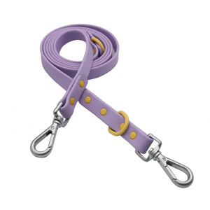OEM ODM logotipo personalizado de lujo de diseñador sin tirones PVC neopreno mascota perro plomo <span class=keywords><strong>collar</strong></span> arné<span class=keywords><strong>s</strong></span> conjunto con correa para perro gato - Product Image 5