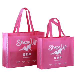 Bolsa de Compras de Polipropileno Termosellada, No Tejida, para Uso Diario, Empaque Minorista y Marketing Promocional con Logotipo Personalizado - Product Image 1