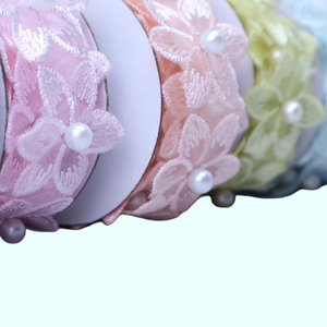 다양한 색상의 레이스 리본, 여성 속옷이나 파티 장식용 비즈 레이스 리본, 의류 액세서리 - Product Image 2