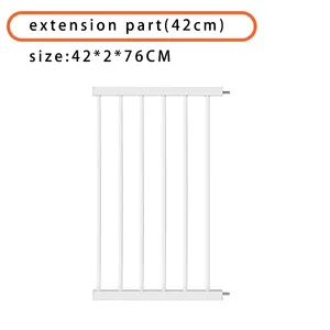 Wall Protector Extension Door Stairs Pet Kids Retractable Furniture Child Fence 14CM Extension For Baby Safety Gate