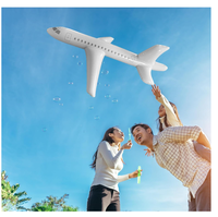 Avion jouet gonflable design dessin animé, avion gonflable en pvc