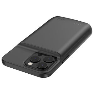 Boîtier d'alimentation grande capacité 5000mAh pour iPhone15,15 pro plus pro max boîtier de <span class=keywords><strong>batterie</strong></span> rechargeable <span class=keywords><strong>batterie</strong></span> externe - Product Image 6