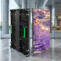 Pantalla LED P1.5 P3.9 500x1000 de Alquiler con Gabinete, Mantenimiento Trasero, Conexión por Cable, Molde Privado