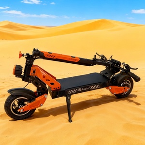 Monopattino Elettrico Fuoristrada per Adulti, Pieghevole, ad Alta Velocità, con Batteria al Litio, Autonomia fino a 30 km/<span class=keywords><strong>h</strong></span> <span class=keywords><strong>e</strong></span> 40-60 km - Product Image 1