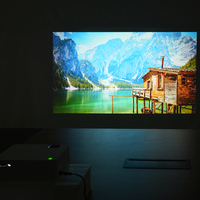 Mini projecteur intelligent de projecteur de cinéma à domicile portable 1080P de vente chaude avec des fonctionnalités multimédia 4K
