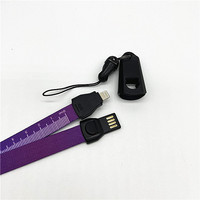 Câble USB de téléphone en polyester à cordon portable, câble de charge rapide micro/type c/ plug pour Android,Iphone