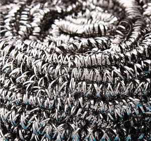 410 Cấp Thép Không Gỉ Lau Rửa Miếng Bọt Biển 4PC Nhà Bếp Làm Sạch Bóng Với Loofah Cellulose Miếng Bọt Biển Làm Bằng Chất Lượng Cao Dây Thép - Product Image 5