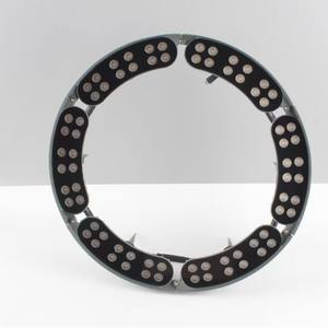 Lampe solaire à anneau LED en verre moderne pour l'extérieur avec alimentation CC Cote IP65 pour les applications de jardin - Product Image 5