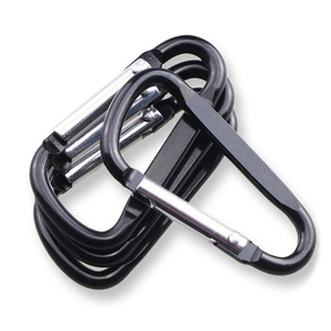 Wholesale D-Ring Carabiner for Outdoor Climbing Locking Key Chain Clip Hook Tool