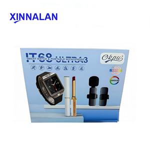 Montre connectée sport pour femme Fashion Lady, promotion, avec kit microphones IT-68 et rouge à lèvres inclus - Product Image 1