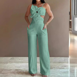 <span class=keywords><strong>Combinaison</strong></span> décontractée à la mode <span class=keywords><strong>Pantalon</strong></span> pour <span class=keywords><strong>femme</strong></span> - Product Image 2