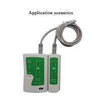 Kit d'outils réseau informatique RJ45/RJ11 – Pince à sertir, dénudeur et testeur de câbles pour réseaux LAN