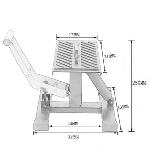 Le plus vendu : Support <span class=keywords><strong>de</strong></span> levage <span class=keywords><strong>de</strong></span> moto robuste en acier, tabouret <span class=keywords><strong>de</strong></span> réparation hydraulique pour motocross, moto tout-terrain et équipement d'atelier - Product Image 5
