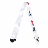 Lanière personnalisée avec logo, sublimation, impression couleur intégrale par transfert thermique, sangle de cou pour événements promotionnels et salons professionnels