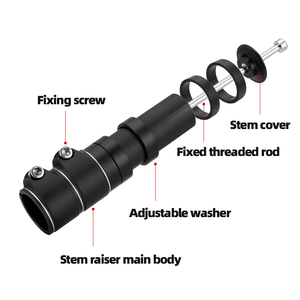 Rallonge <span class=keywords><strong>de</strong></span> tube <span class=keywords><strong>de</strong></span> fourche avant réglable pour <span class=keywords><strong>guidon</strong></span> <span class=keywords><strong>de</strong></span> vélo <span class=keywords><strong>de</strong></span> montagne - Product Image 1