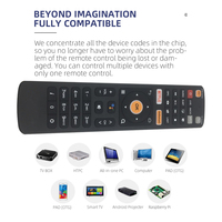 Nuevo mando a distancia de repuesto IZZI TV Android con control de voz de Google y botón Netflix