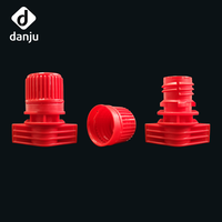 Capuchon de bec verseur de qualité supérieure, capuchon de bec verseur en plastique de 13 mm pour emballage de boissons, gelées, sauces et liquides