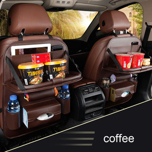 Nouveauté multi poches voiture siège arrière stockage tablette support organisateur sac avec plateau - Product Image 4