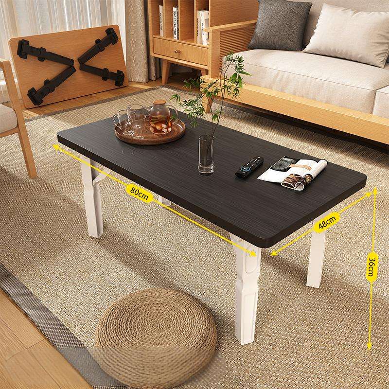 Dessus de table noir + pieds blancs