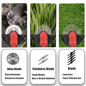 <span class=keywords><strong>Tondeuse</strong></span> à gazon <span class=keywords><strong>électrique</strong></span> sans fil avec poignée télescopique et batterie 21V, outil de coupe de gazon portable <span class=keywords><strong>pour</strong></span> la maison et le jardin - Product Image 5