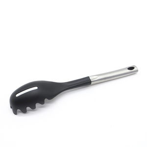 Hot Sell Stainless Handle Nylon Cooking Kitchen <strong>Spaghetti</strong> <strong>Spoon</strong> - Product Image 2