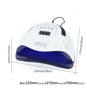 Lampu <span class=keywords><strong>UV</strong></span> Pengering Kuku 180W Sun X7 Max, Lampu Pengering Kuku <span class=keywords><strong>UV</strong></span> <span class=keywords><strong>Led</strong></span> Isi Ulang Daya Genggam - Product Image 6