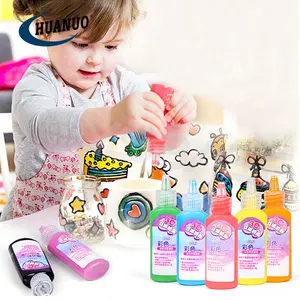 Kinder-Lernspielzeug 3D-Klebemalerei Zeichnen DIY Spielzeug 3D Sofort-Klebe-Kunst für Kinder - Product Image 1