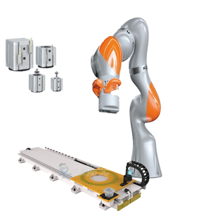 Brazo Robótico Paletizador KUKA <span class=keywords><strong>Mental</strong></span> Gripper Alemania LBR Iiwa14 R820 Cobot Pieza CNGBS Riel Guía Nuevo 1 Año Seis Ejes Alta Capacidad de Carga - Product Image 1