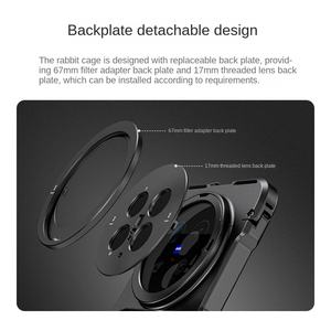 <span class=keywords><strong>NEEWER</strong></span> pour VIVO X200 ULTRA, coque de téléphone en alliage d'aluminium, design métallique, protection à 360 degrés - Product Image 2