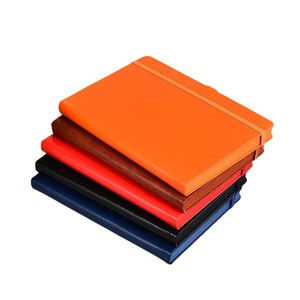 Cuadernos de tapa dura de PU línea horizontal personalizada página interior Bloc de notas escuela estudiante papelería suministros de oficina estacionarios espacios en blanco - Product Image 5