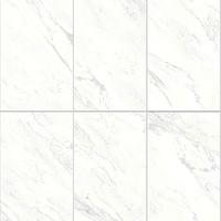 Carrelage en porcelaine imitation marbre blanc Toscana 600x1200mm, moderne, imperméable, pour sol, mur, salon, hôtel, salle de bain, villa, école