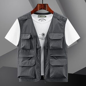 Gilet de travail personnalisé avec logo, en duvet et coton, pour l'hiver, brodé, chaud, vêtement d'extérieur, veste de travail, mode - Product Image 2